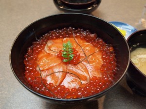さけ親子丼 さけ親子丼